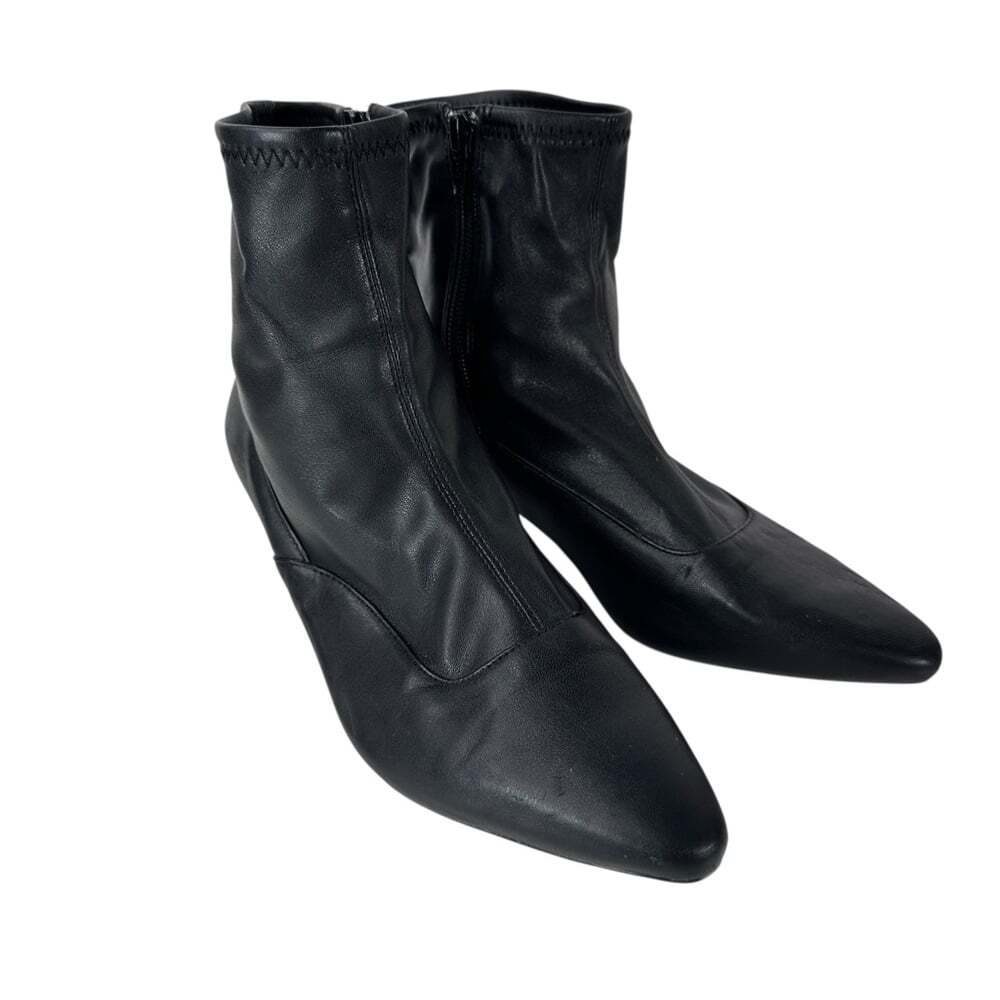 Rockport Total Motion Alaiya S Black Stretch Booties Women 7.5